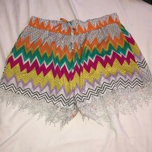 Colorful shorts
